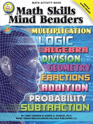 cover image of Math Skills Mind Benders, Grades 5 - 8+